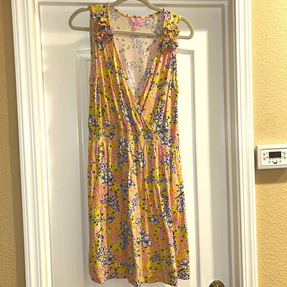 🌼🪻Lilly Pulitzer sweet Lady Butterfly size XL dress🪻🌼